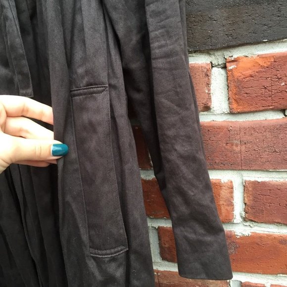 ROBERT RODRIGUEZ Brown Button Down Coat Jacket 4 - Picture 4 of 8